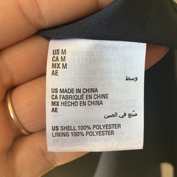 I.N.C. INTERNATIONAL CONCEPTS Ruffle Sleeve Sparkle Brit Prairie Dress - Picture 13 of 13